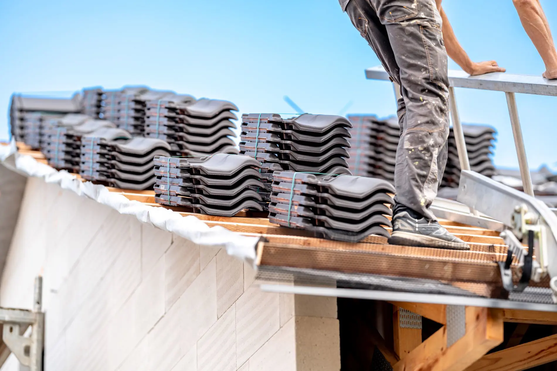 Roofing detail work